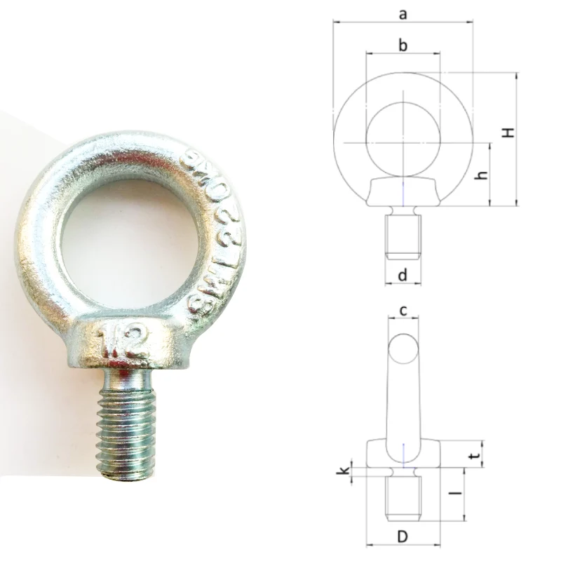 jis b 1168 type eye bolts