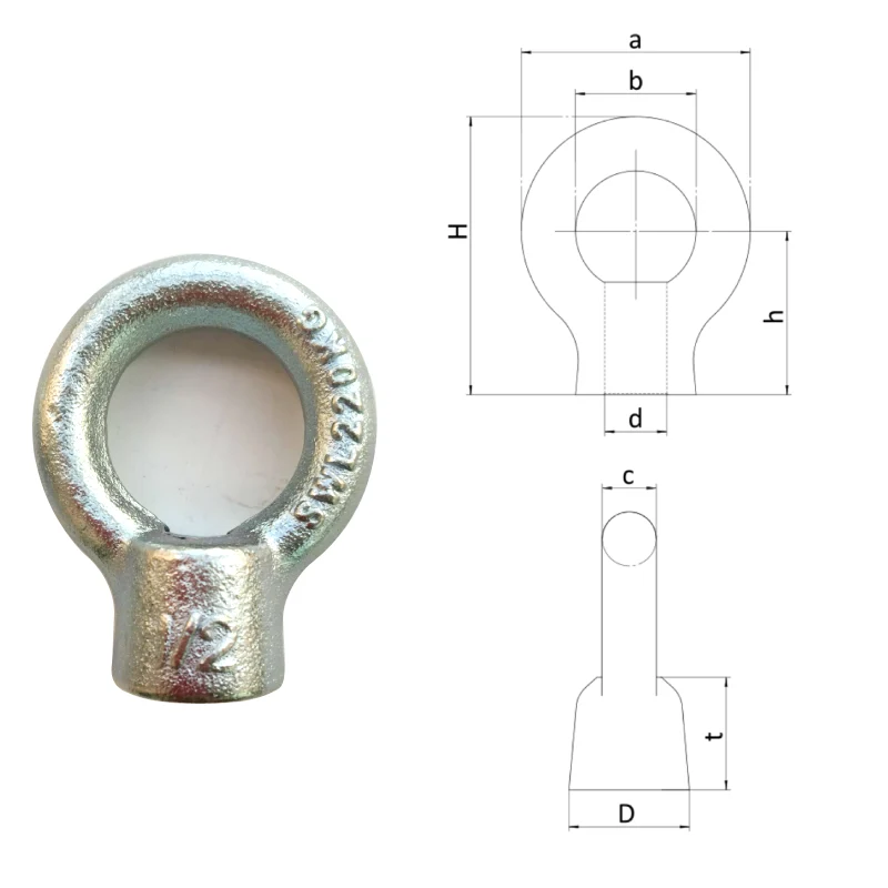 jis b 1169 type eye nut