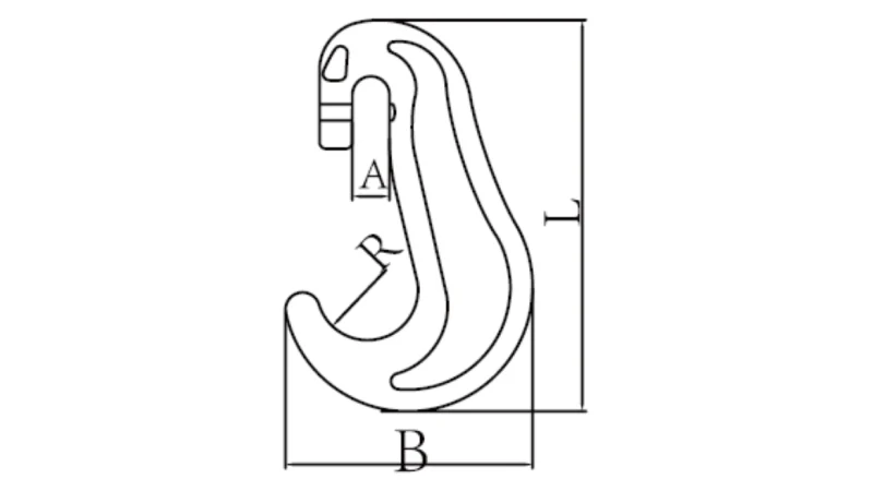 lashing c hooks with pin for chains factory