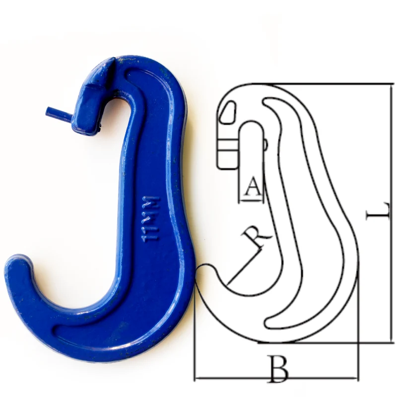 lashing c hooks with pin for chains