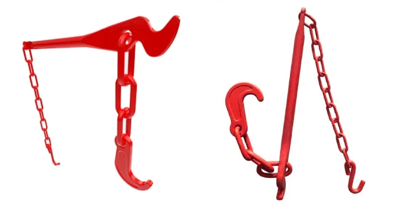 lashing lever binder with c hook and chain load binders factory