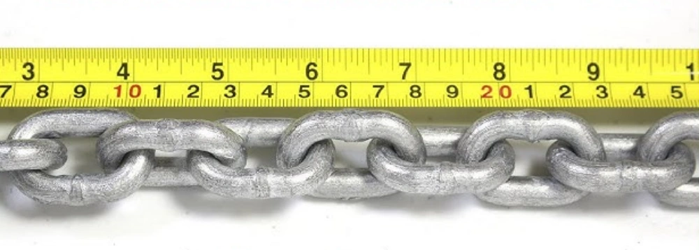 measure anchor chain size