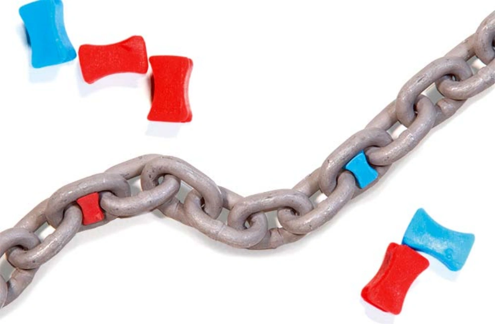 measuring and marking anchor chain