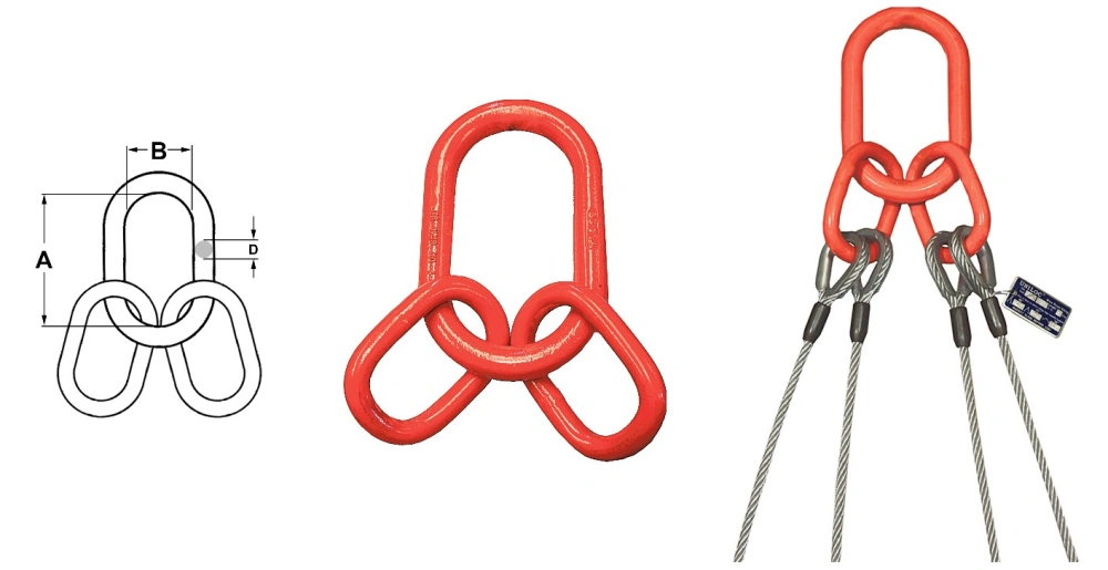 oblong master links