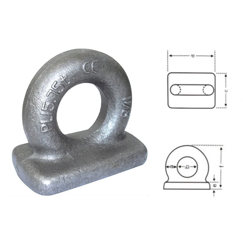 rectangular base eye plates