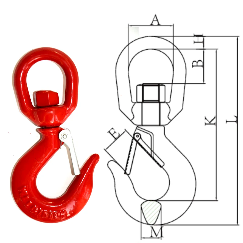 s 322 swivel hooks