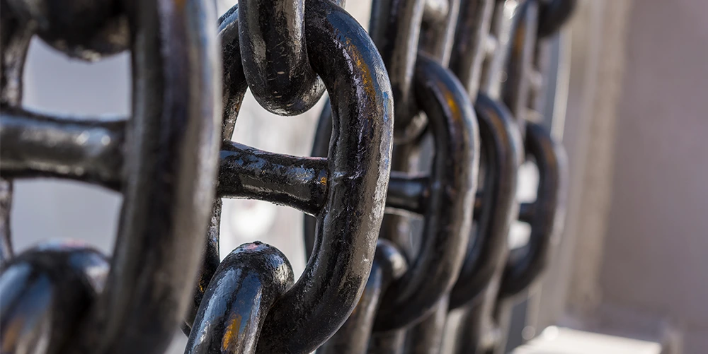 safety measures anchor chain