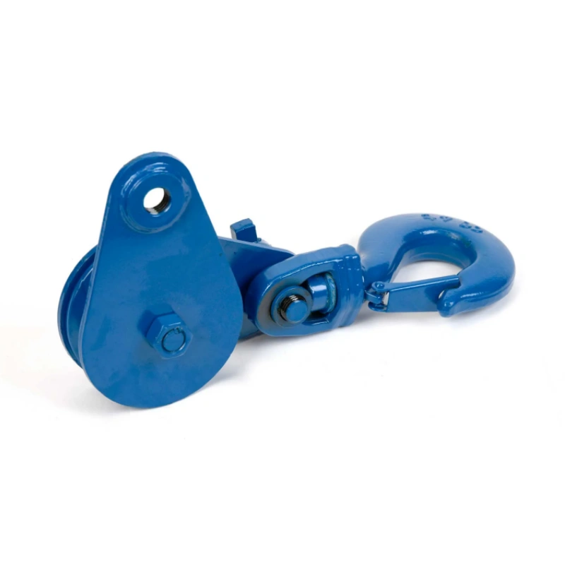 snatch block vs pulley