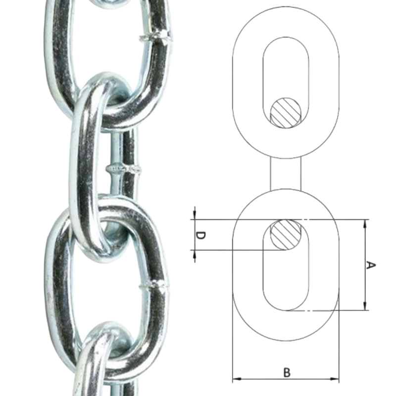 straight link machine chain