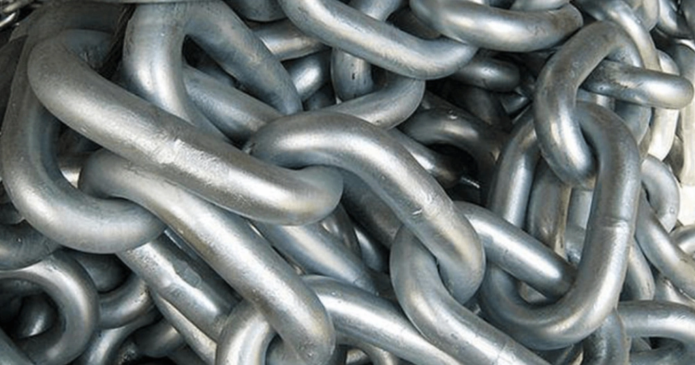 studless anchor chain