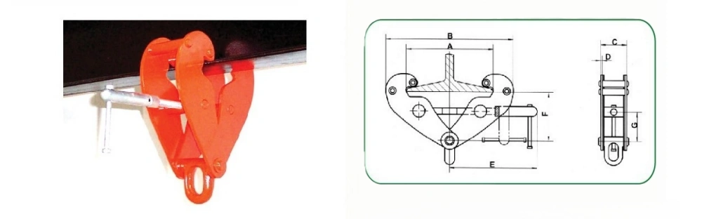 tbe beam clamp