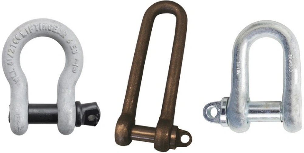 types of shackles