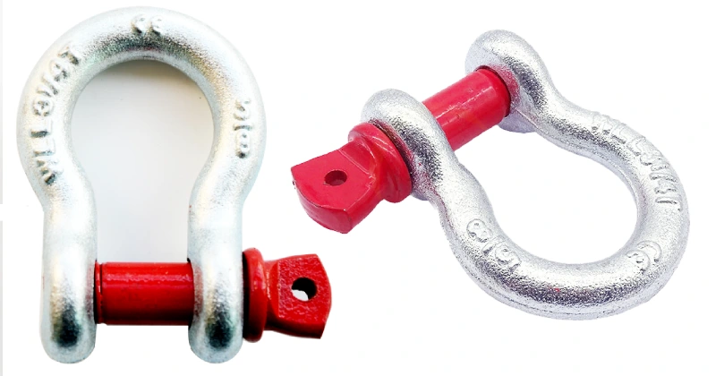 u.s. type drop forged g 209 screw pin anchor shackle factory