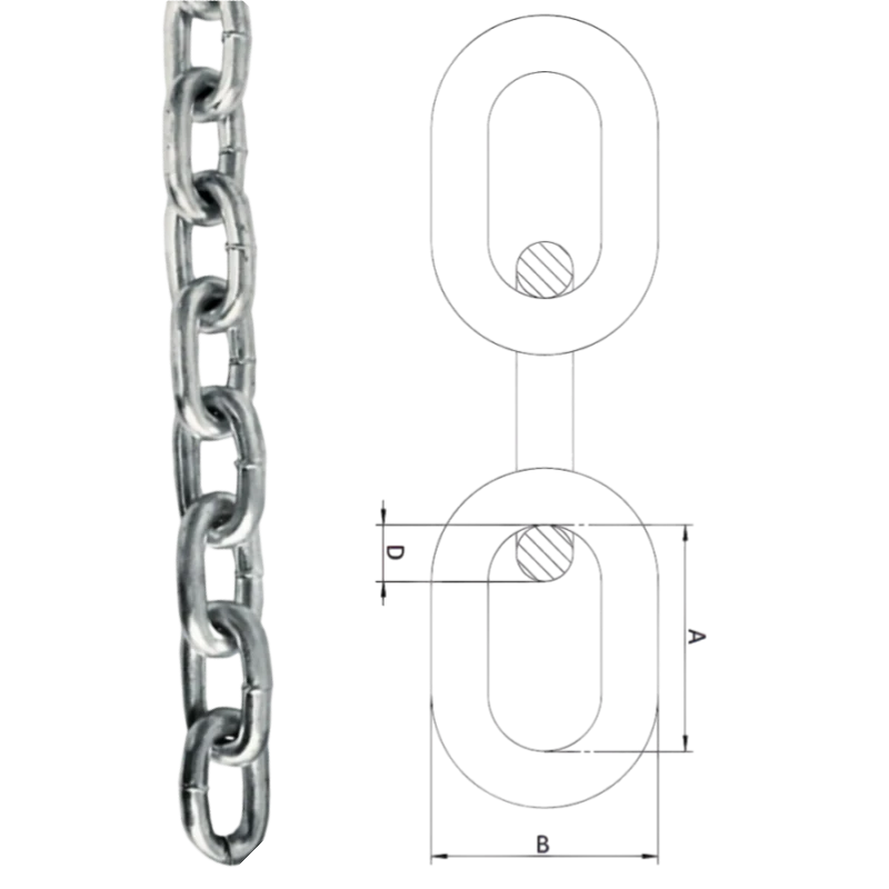 uk standard short link chain