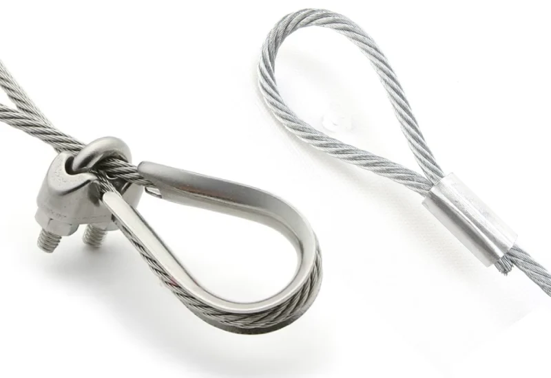 wire rope thimbles vs wire rope loop solutions