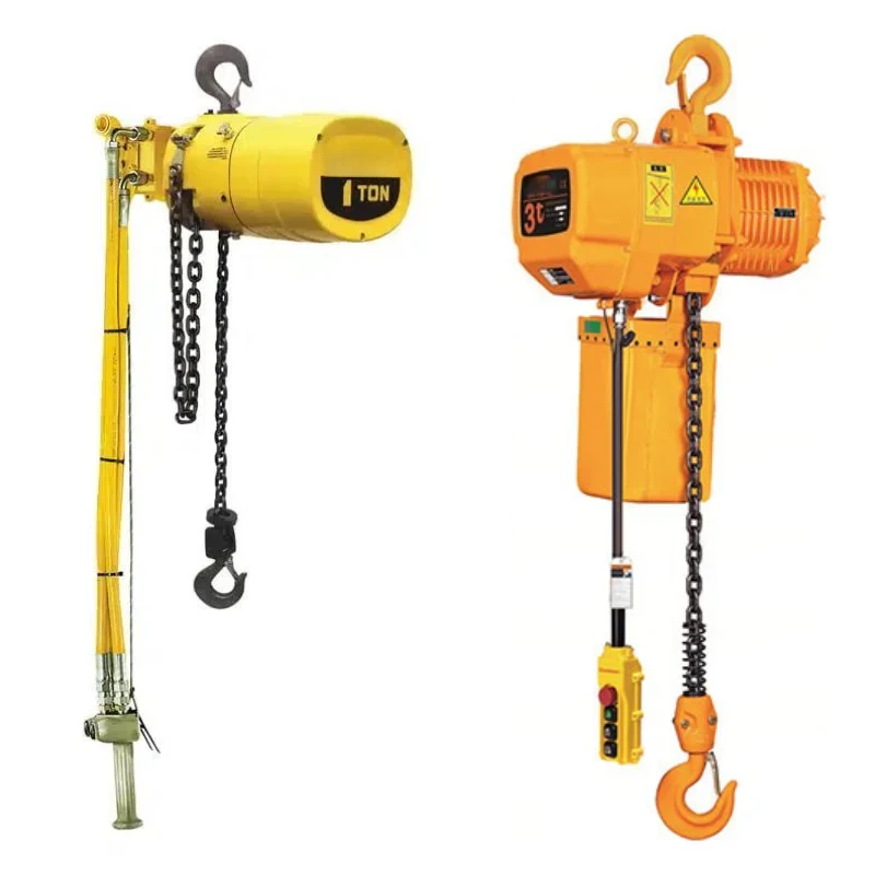 air hoist vs electric hoist