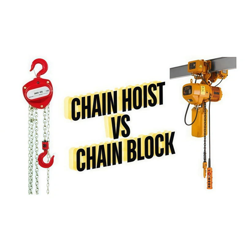 chain block vs chain hoist