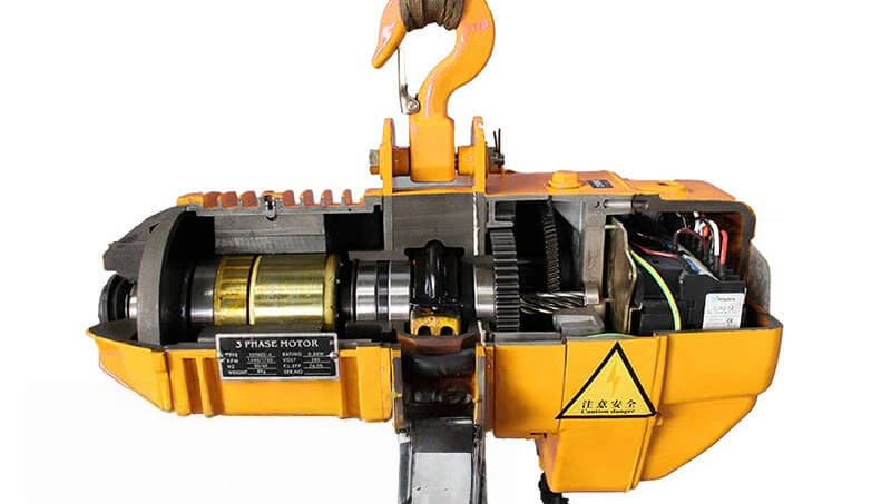 electric chain hoist components