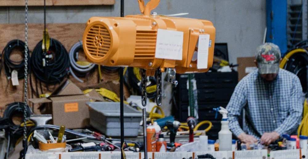 electrical system checks for electric chain hoists