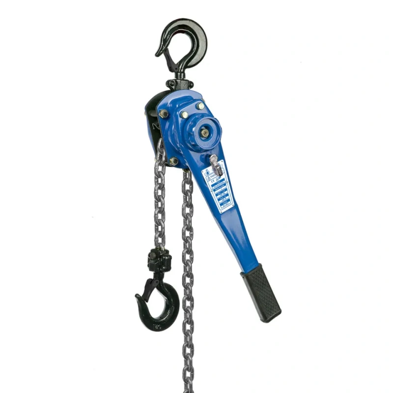 how to use lever block