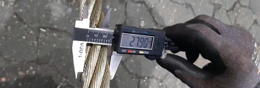 importance of wire rope diameter measurement