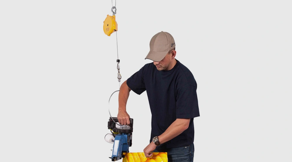 industrial applications for spring balancers