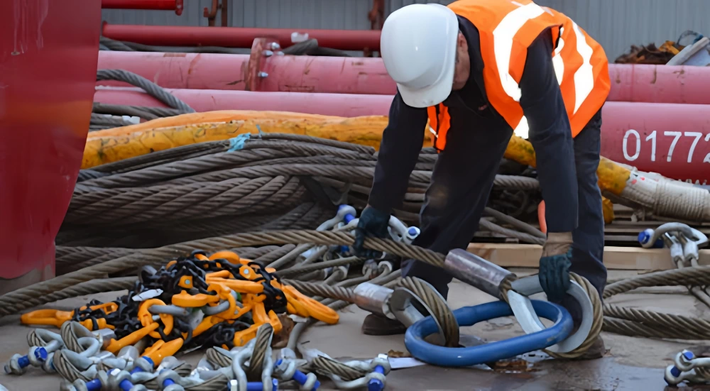 inspecting and maintaining shackles