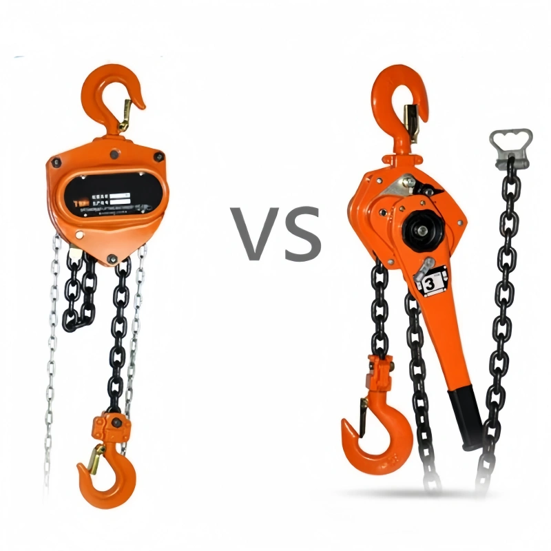 lever hoist vs chain block