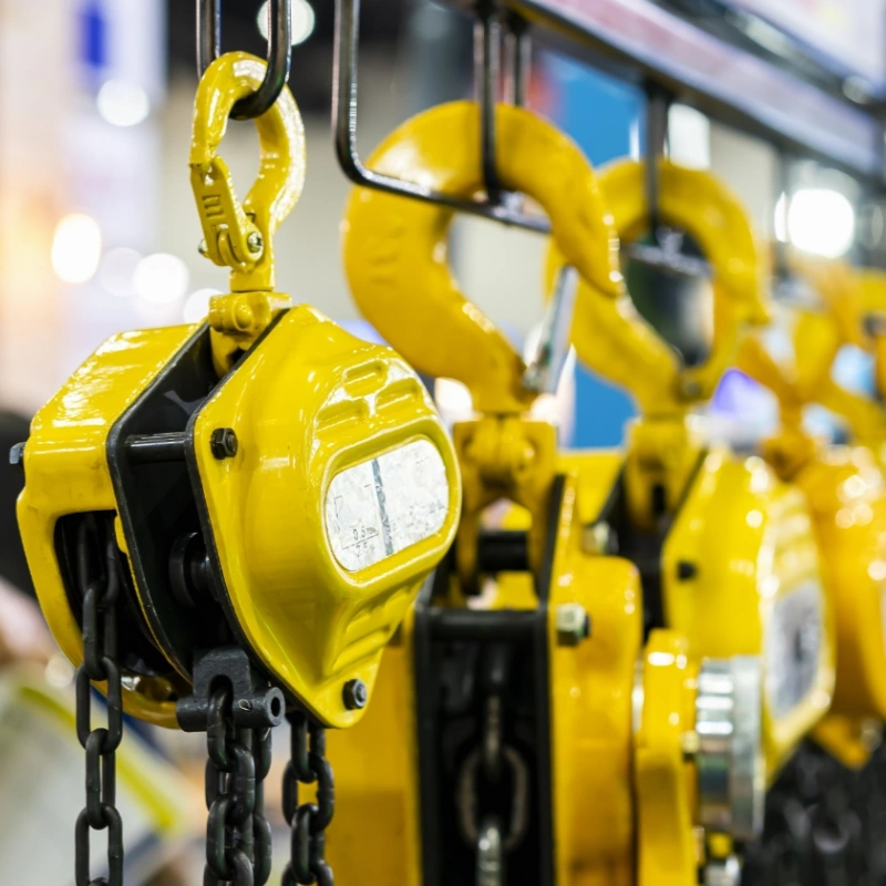 manual chain hoist inspection checklist