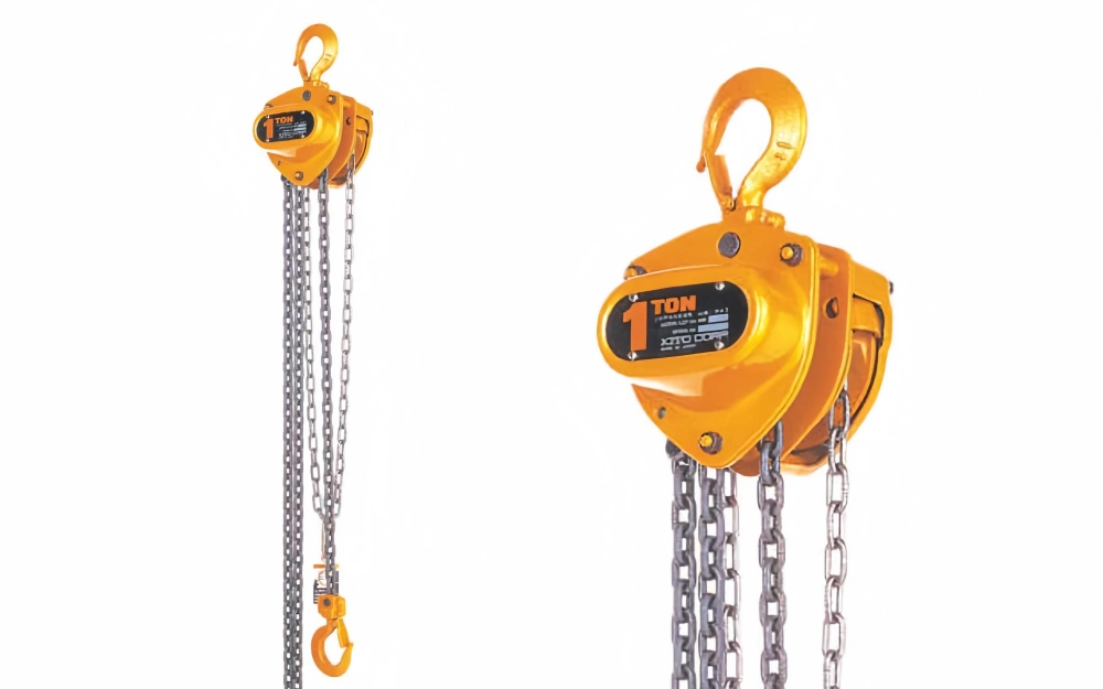 powerful machinery manual chain hoist