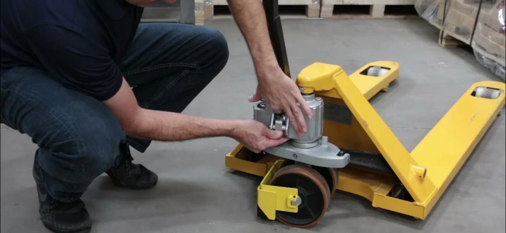 troubleshooting of hand pallet trucks
