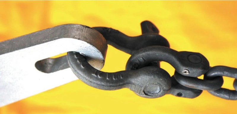 what does one shackle mean in anchor chain
