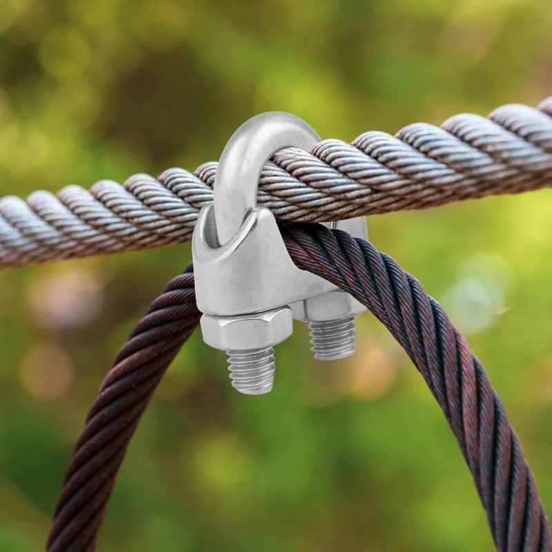 wire rope clamping method