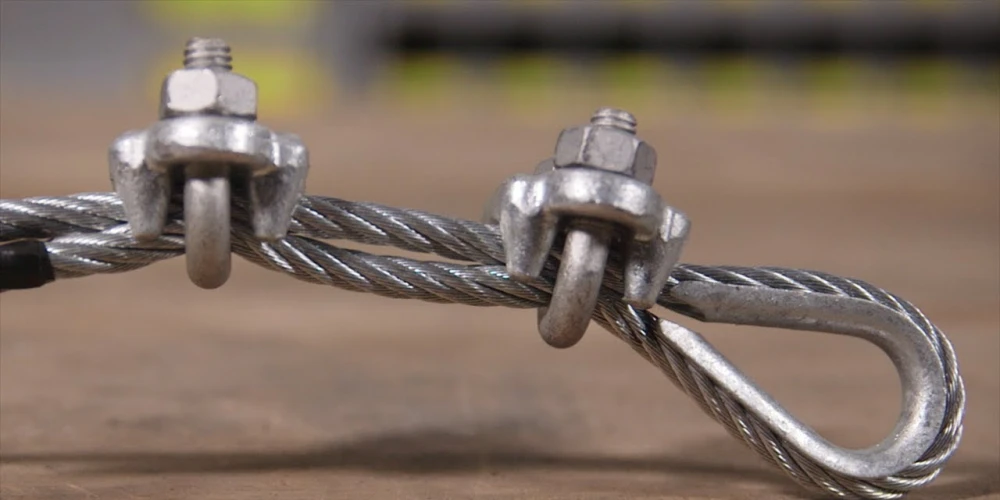 wire rope fixing methods