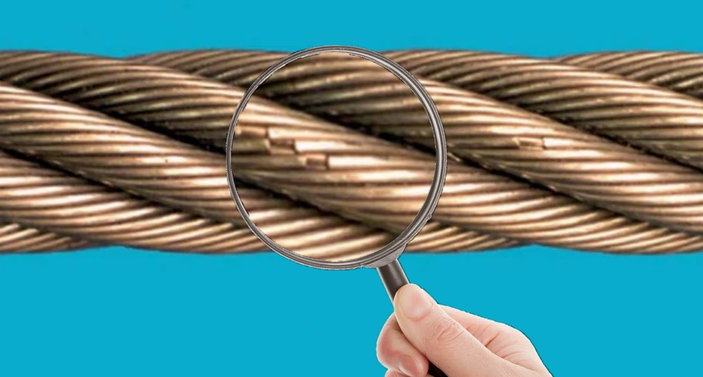 wire rope sling inspection