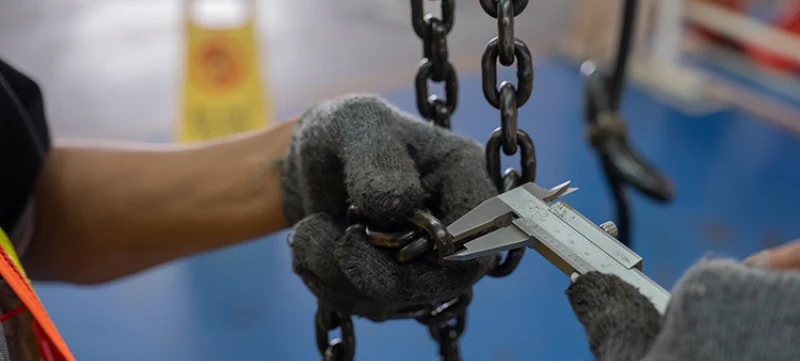 chain and hook inspection