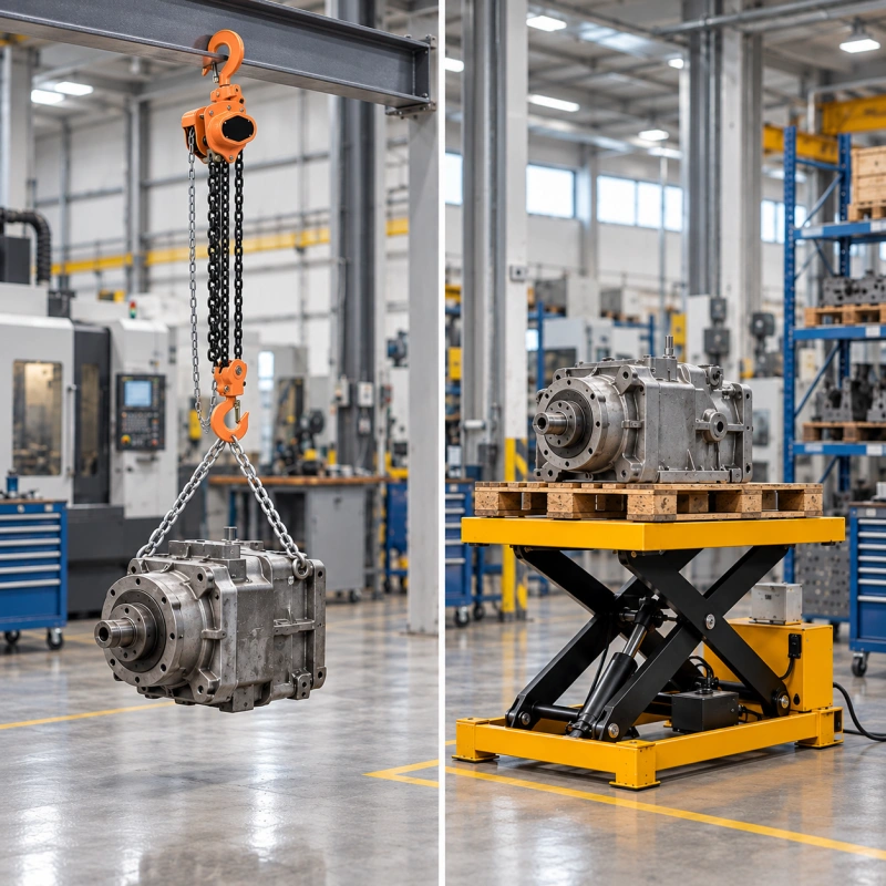 chain hoists vs hydraulic lifts