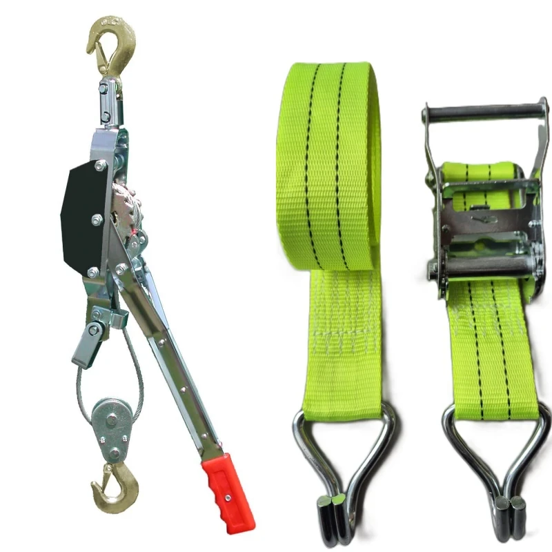 come along vs ratchet strap