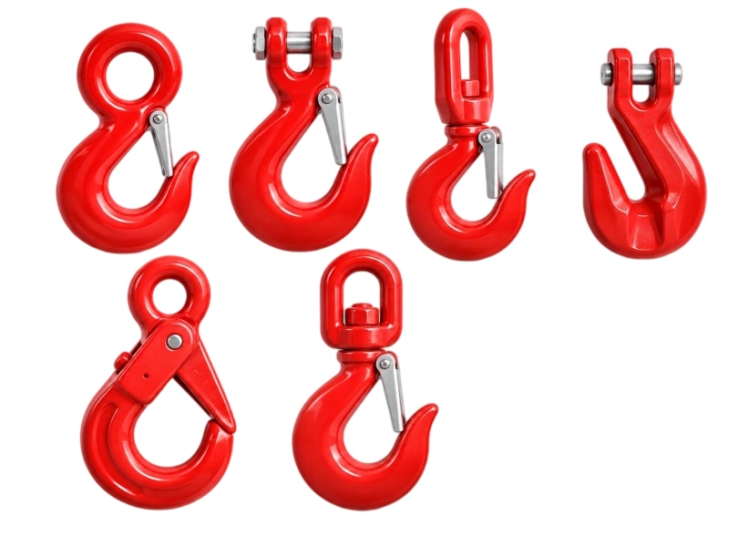 common types of industrial rigging hooks