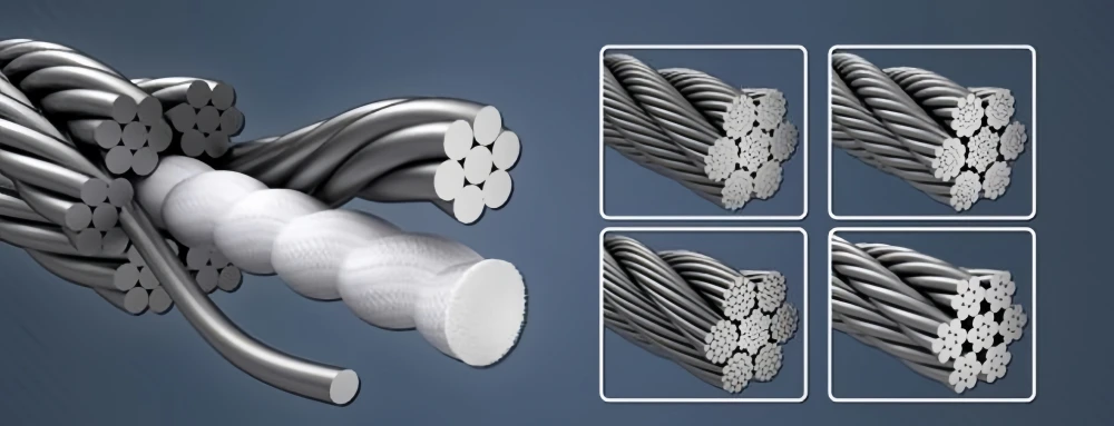 construction and material of wire rope