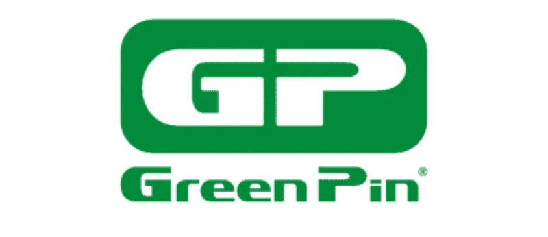 green pin