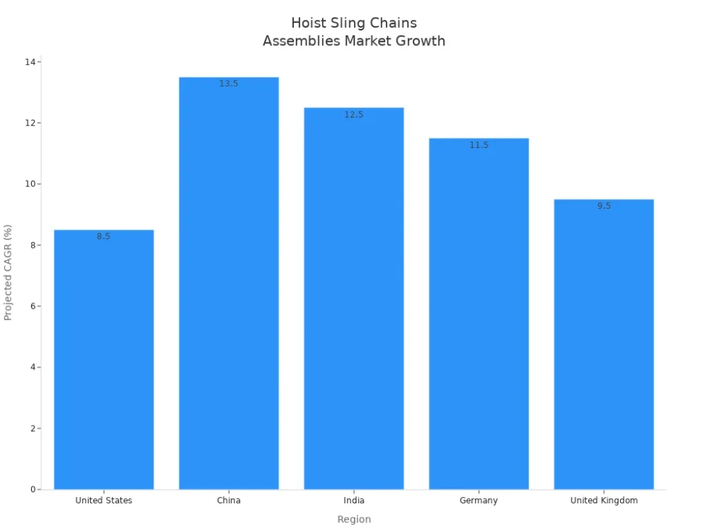 hoist sling chains assemblies market growth