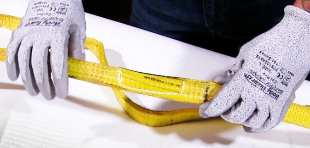 inspect slings regularly