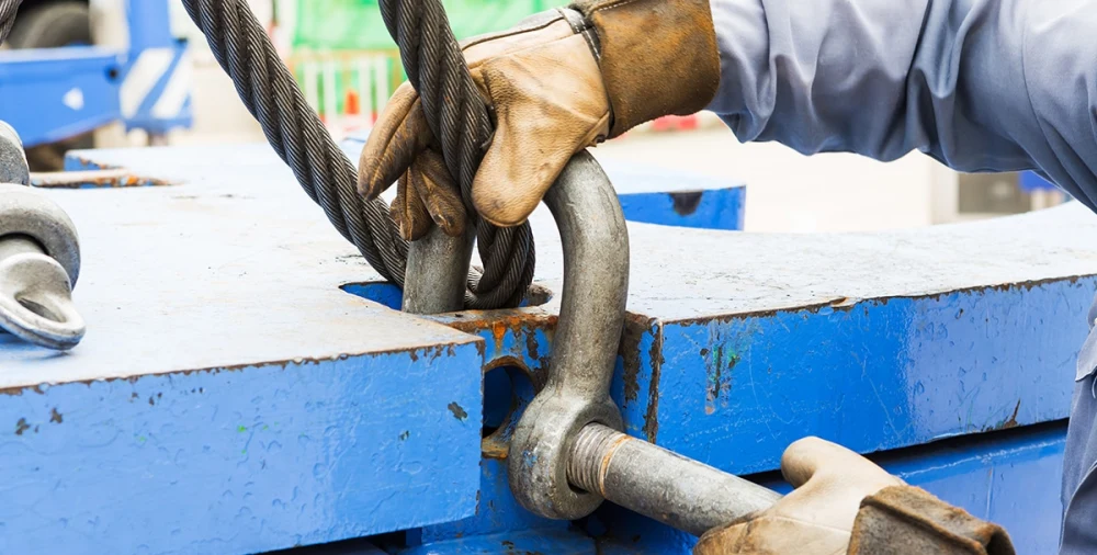 shackles and pins inspect