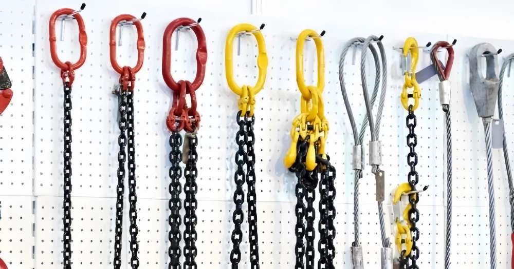 slings and rigging equipment initial inspection