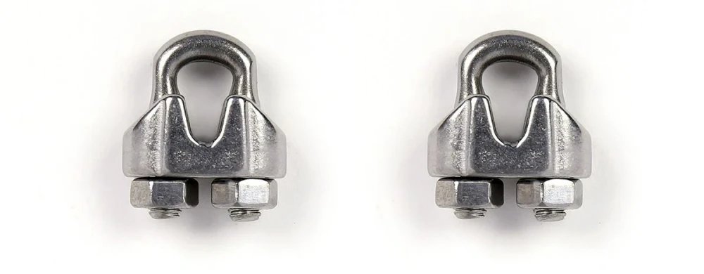 stainless steel wire rope clamps