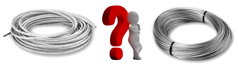 stainless steel wire rope vs galvanized