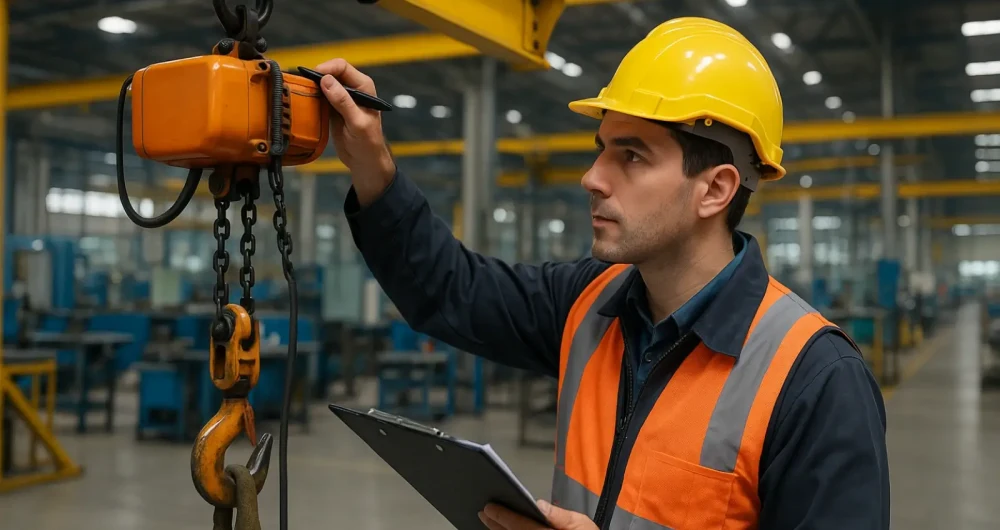 troubleshooting electric chain hoists