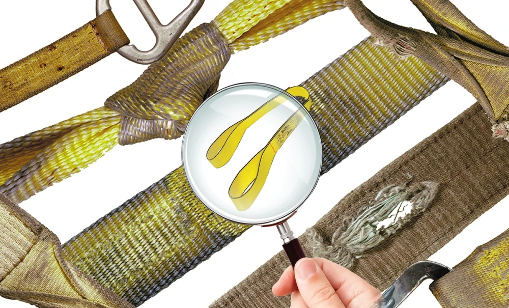 web sling inspection checklist