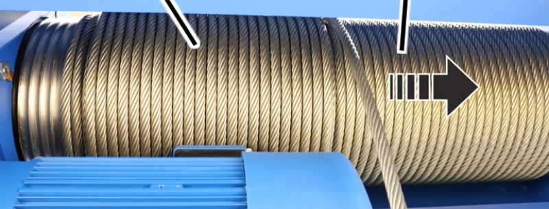 wire rope replacement procedure